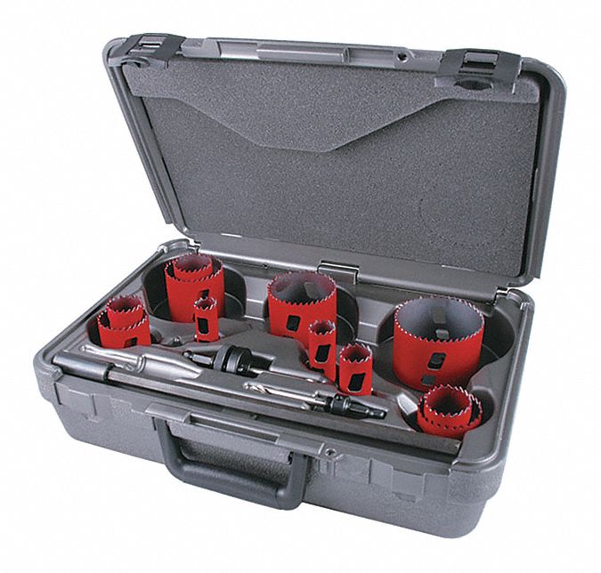 Hole Cutter kit Saw Range 7/8 to 1-3/8 
