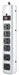 Outlet Strip 6 Outlets Beige 6 ft Cord