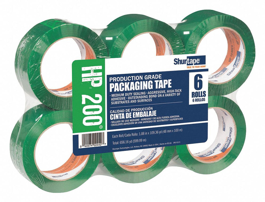 N1107 Color Coding Tape 1.8 mil Green PK6