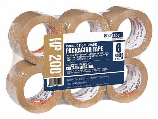 Carton Sealing Tape 1.8 mil Tan PK6