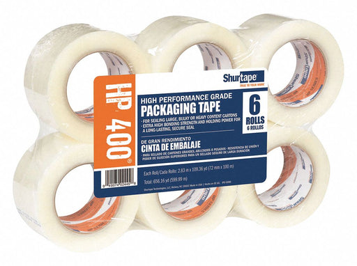 Carton Sealing Tape 2.5 mil Clear PK6