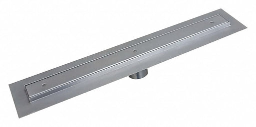 Shower Drain 3 3/8 in Body H SS