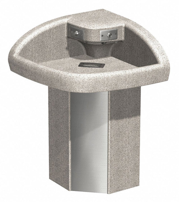 WashWare Wash Fnt Corner 21inx21inx3in
