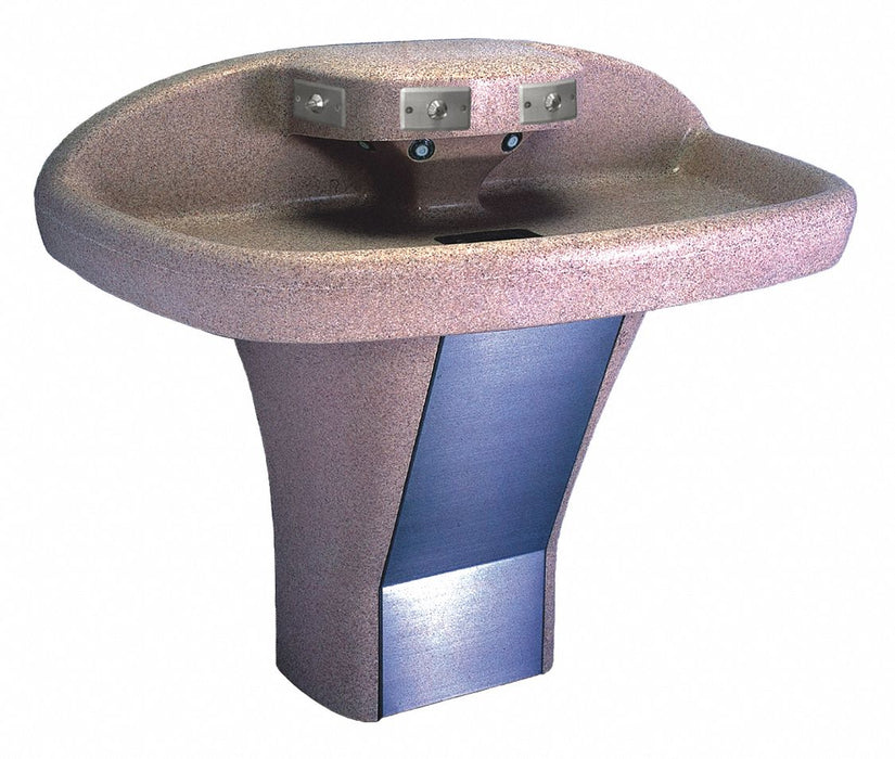 Wash Fountain 46 in L 26 in W Granite