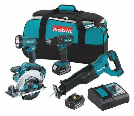 Cordless Combination Kit 4 Tools 18V DC