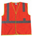 J6013 U-Block Vest Class1 Orange/Red 4XL/5XL