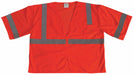 J6024 U-Block Vest Class3 Orange/Red 3XL
