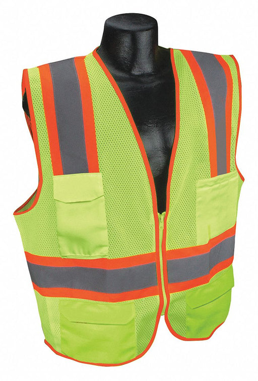 J6027 High Visibility Vest Fluor. Yellow 4XL