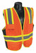 High Visibility Vest Orange/Red 3XL