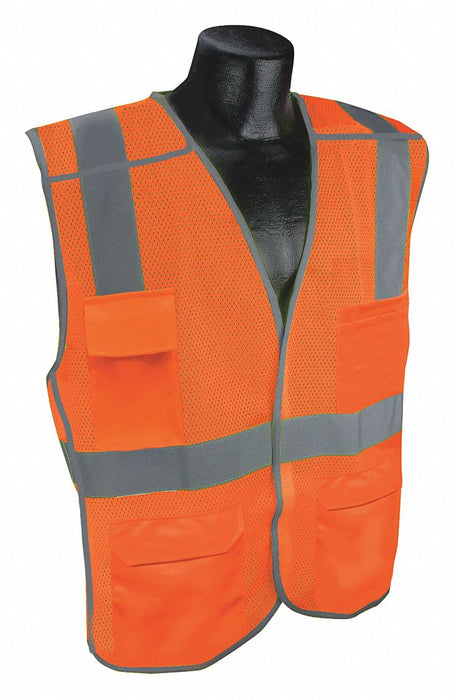 J6036 Breakway Vest Orange/Red 2XL/3XL