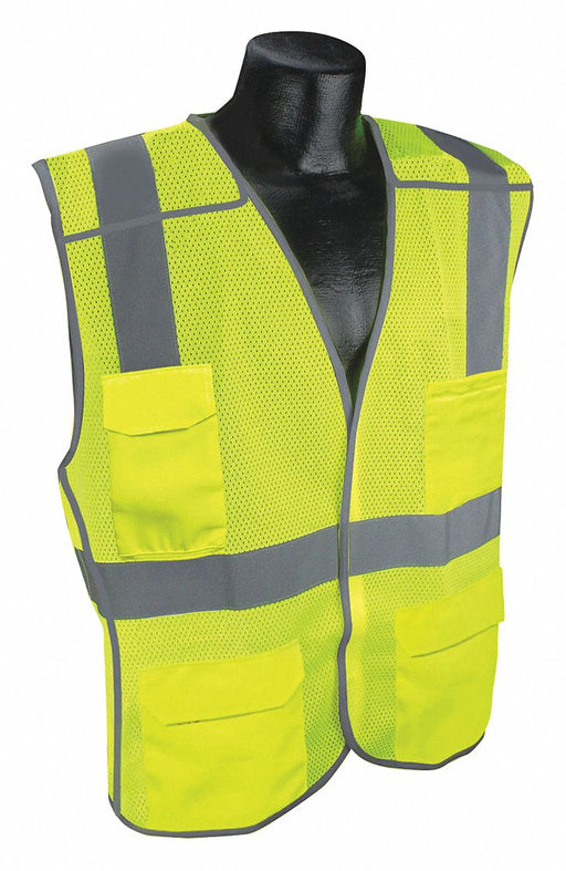J6036 Breakaway Vest Yellow/Green S/M