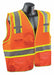 J6039 High Visibility Vest Orange/Red S/M