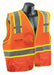 J6039 High Visibility Vest Orange/Red L/XL