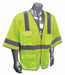 J6042 High Visibility Vest Yllw/Green 4XL/5XL