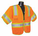 J6047 High Visibility Vest Orange/Red 5XL