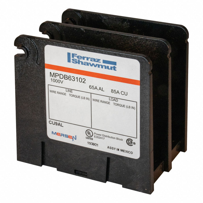 PowerDistributionBlock 85A 1 000V 2Poles