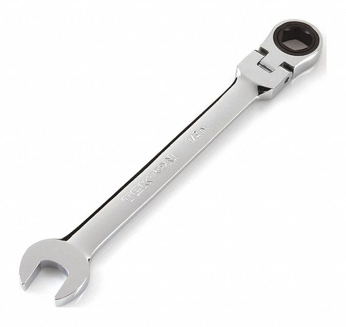 Flex-Head Ratcheting Comb. Wrench 1/2 