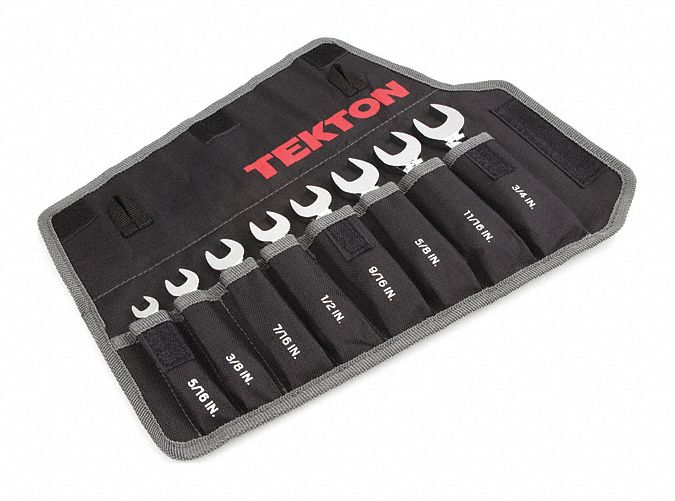 Stubby Comb Wrn Set 5/16-3/4 8 pcs.