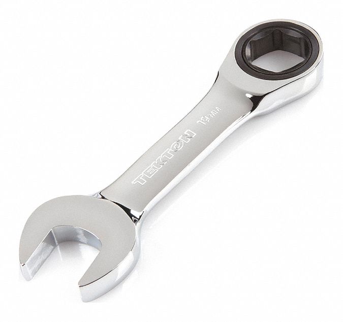 Stubby Ratcheting Combination Wrnch 19mm