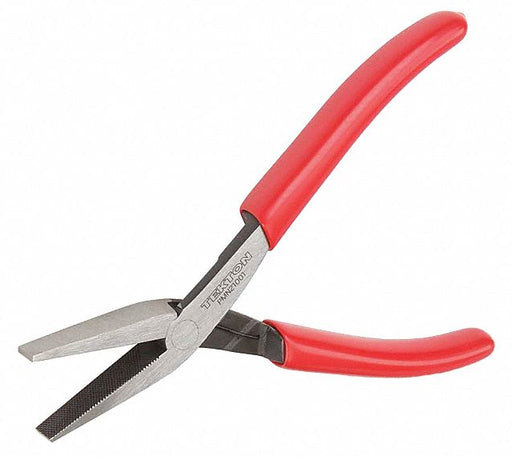 Mini Flat Nose Pliers Serrated Jaw