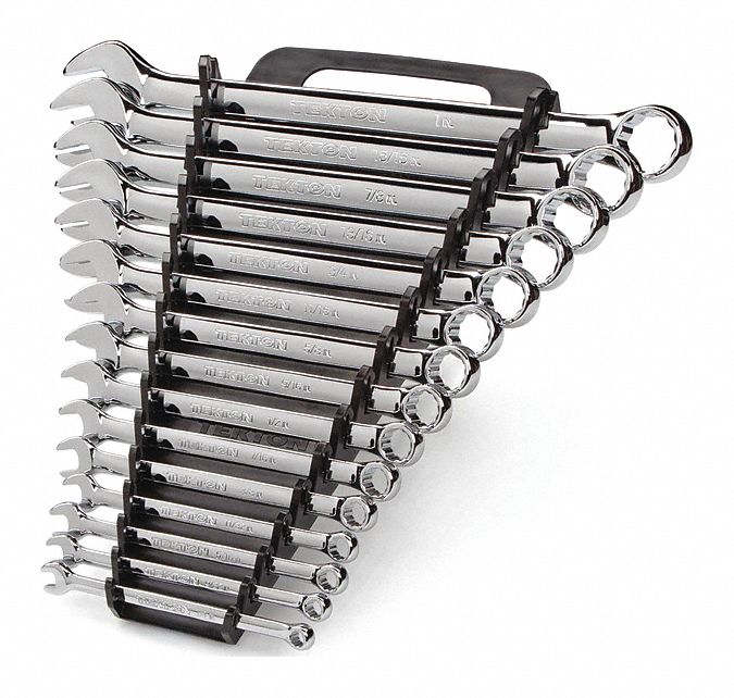 Comb. Wrench Set 1/4-1 15 pcs.