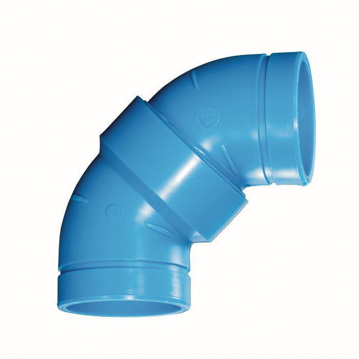 90 Long Radius Elbow Blue Elbow