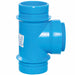 Tee Pipe Fitting Blue Tee