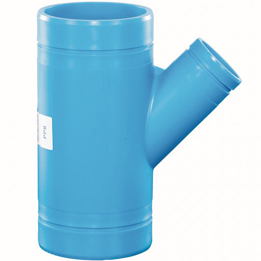 Wye Pipe Fitting Blue Wye