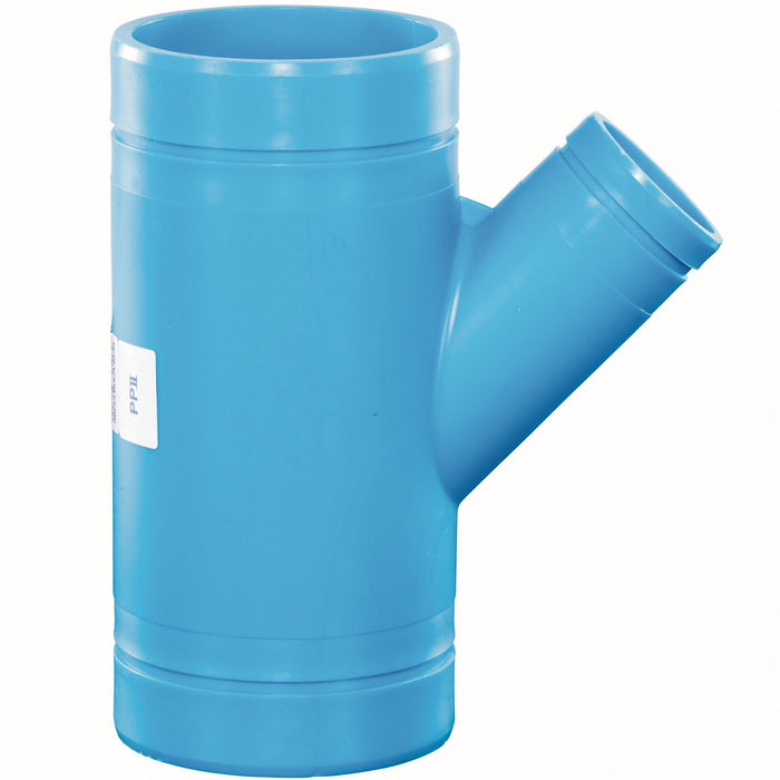 Wye Pipe Fitting Blue Wye