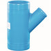 Wye Pipe Fitting Blue Wye