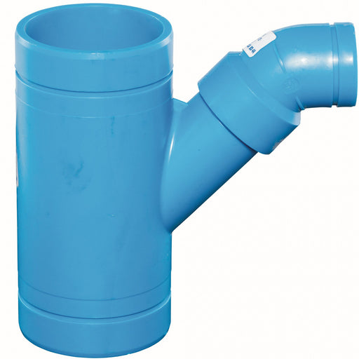 Wye Pipe Fitting Blue Wye