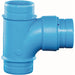 Tee Pipe Fitting Blue Tee