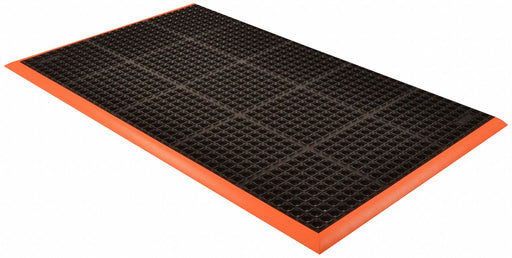Drainage Mat Blck wOrngBrdr 3ft4 x10ft4 