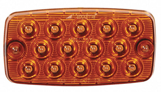 LED Marker Rectangular Amber 4-5/8 L