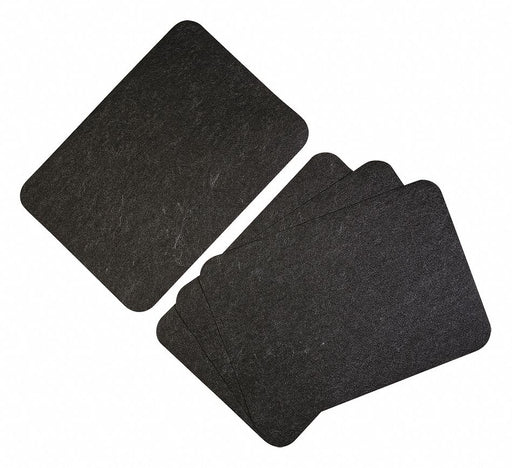 Sink Dryer Mat Black Thickness 1/8 PK4