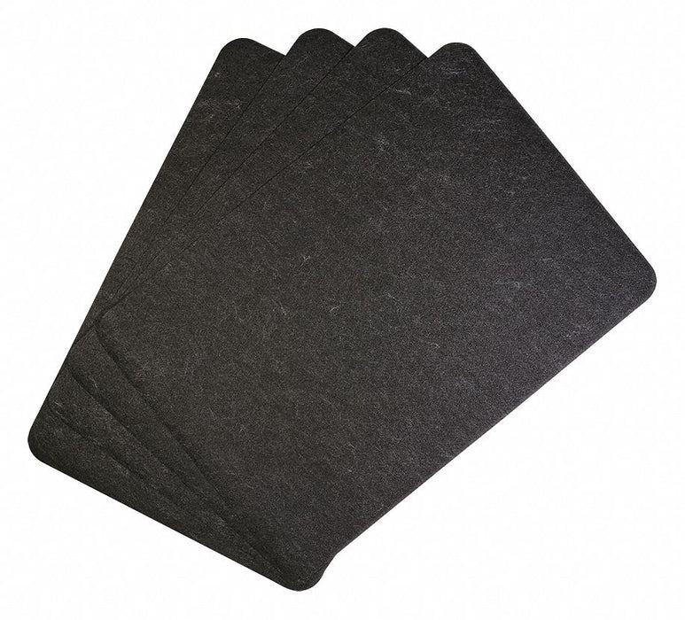 Sink Dryer Mat Black Thickness 1/8 PK4