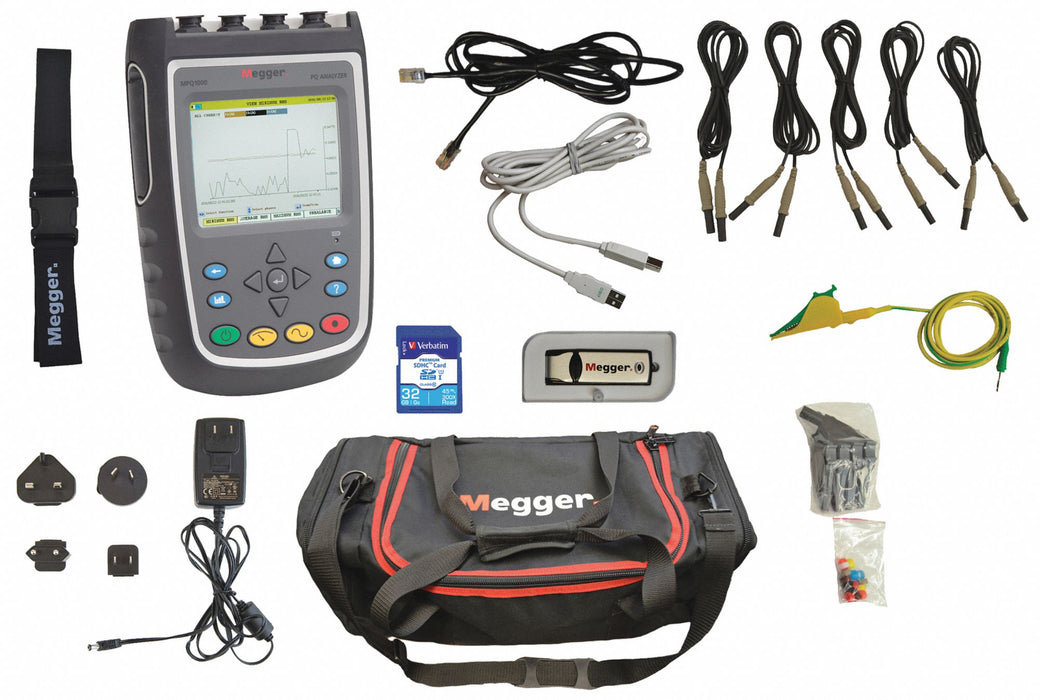 Power Quality Analyzer 3 Phase 60 Hz