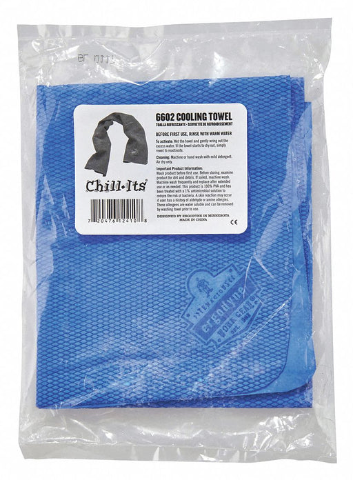 Evaporative Cooling Towel Blue PK50