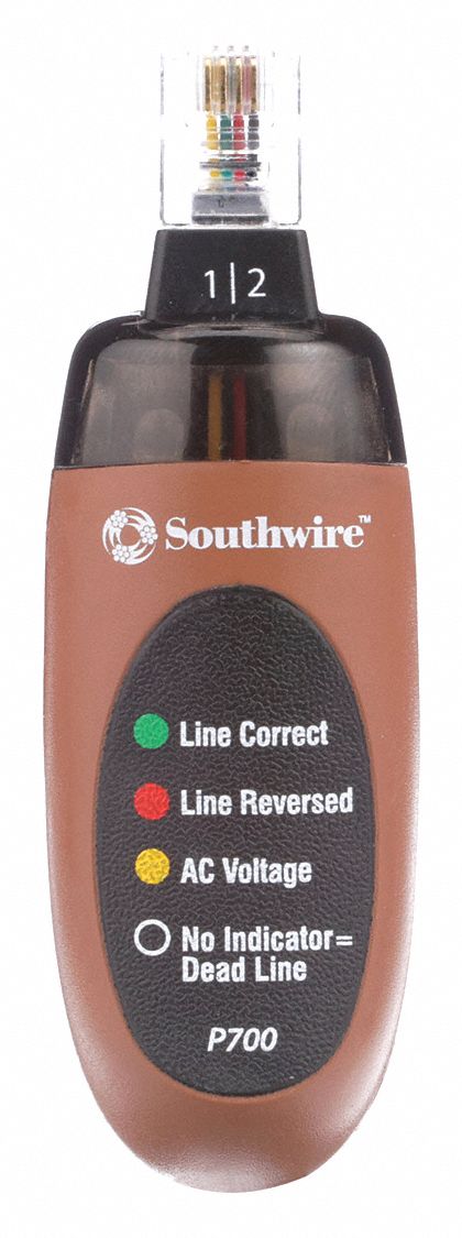 Phone Outlet Tester RJ11 Connector Type