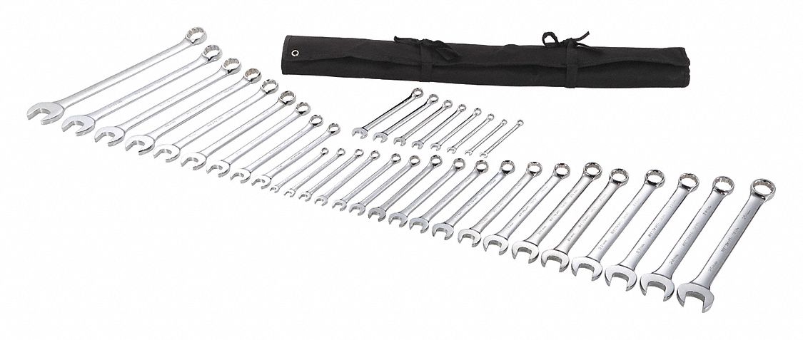 Combo Wrench St Steel Full Polish Offset