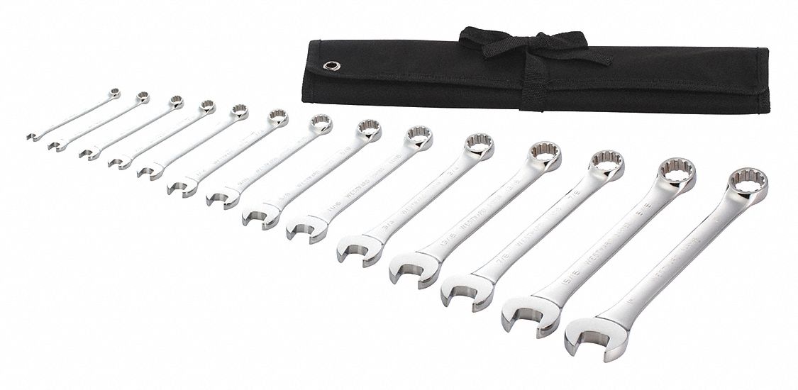 Combo Wrench St Steel Full Polish Offset