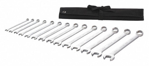 Combo Wrench St Steel Satin Offset