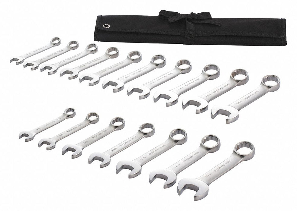 Combo Wrench St Steel Satin Offset