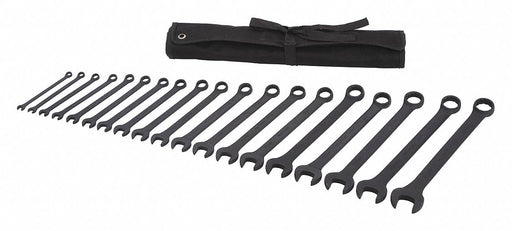 Combo Wrench St Steel Black Oxide Offset