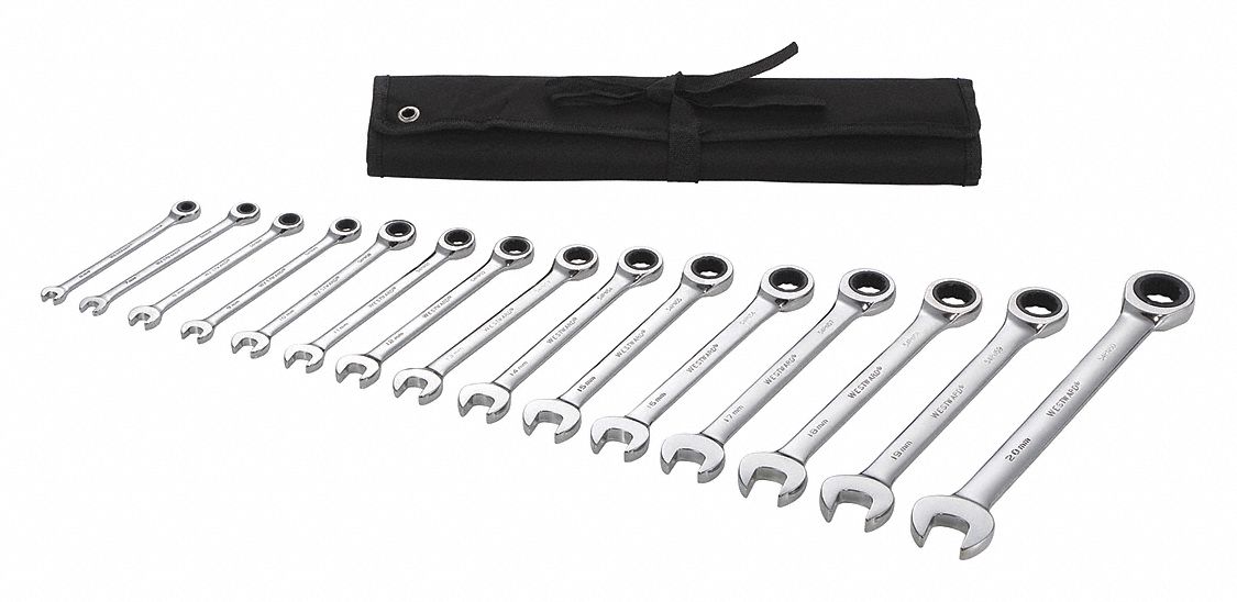 Combo Wrench St Steel Fll Plish Standard