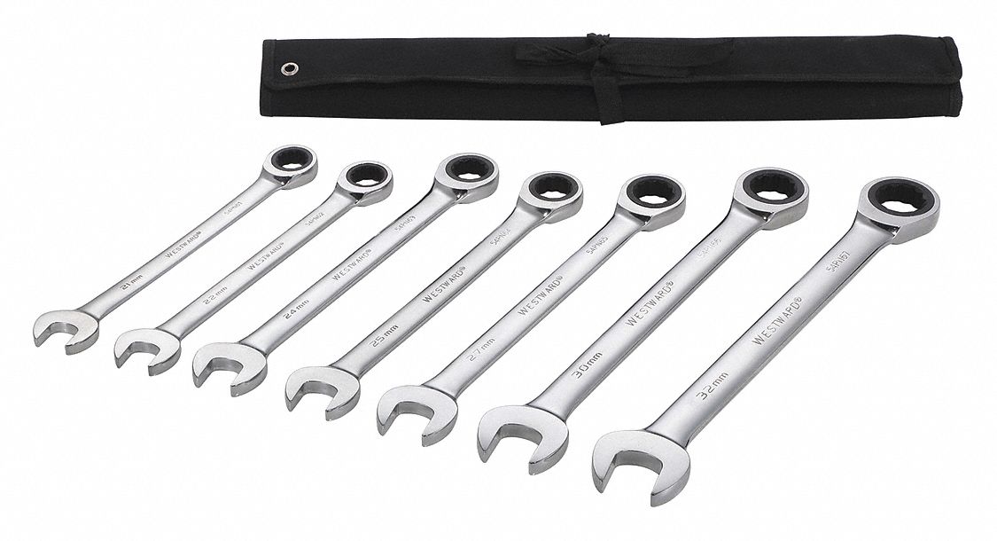 Combo Wrench St Steel Fll Plish Standard