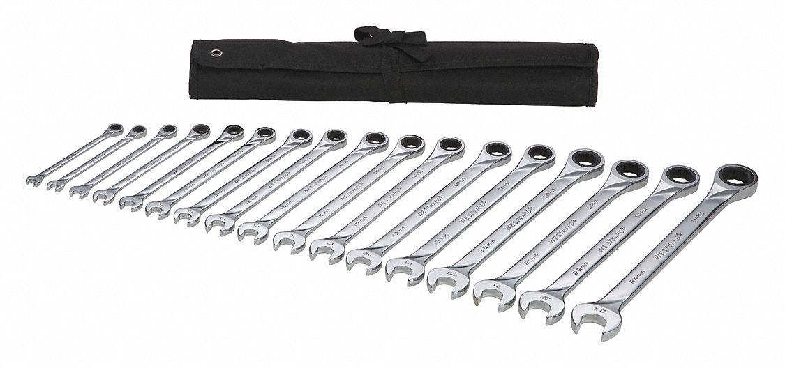 Combo Wrench St Steel Fll Plish Standard