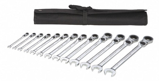 Combo Wrench St Steel Fll Plish Flexible