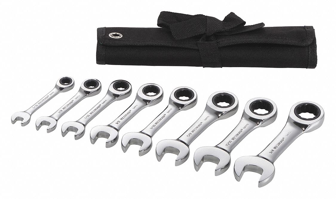 Combo Wrench St Steel Fll Plish Standard