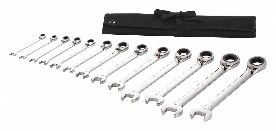 Combo Wrench St Steel Full Polish Offset